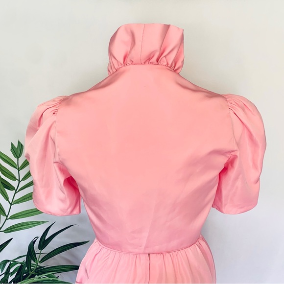 c r o w n :: Rare True Vintage Princess Satin Gown Bolero Jacket ILGWU - Picture 15 of 16